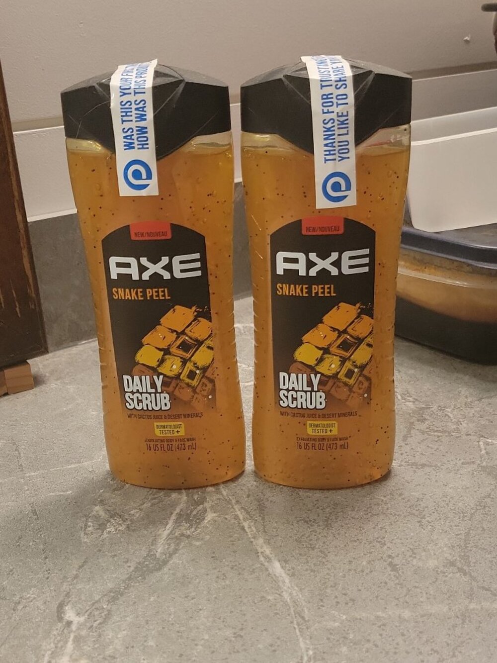 Axe Snake Peal Daily Scrub - Rare and sealed - shampoo bodywash discontinued
